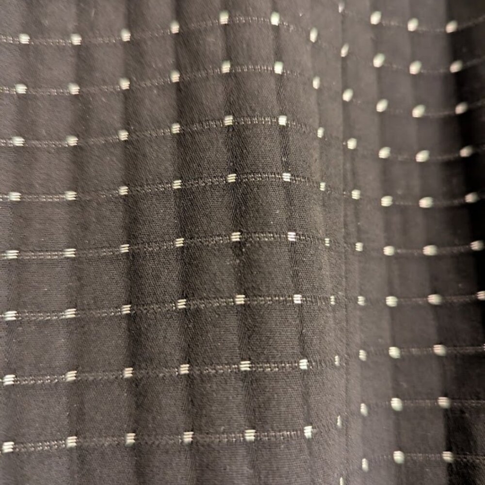 Black Polka Dot Cropped Jacket French Couture Style - Picture 6 of 9